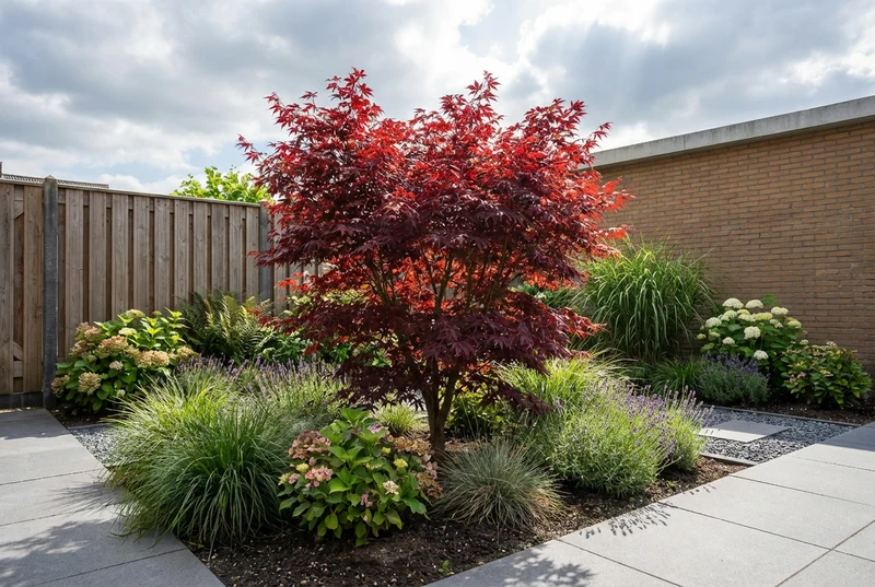 Japanischer Ahorn (Acer palmatum 'Atropurpureum')