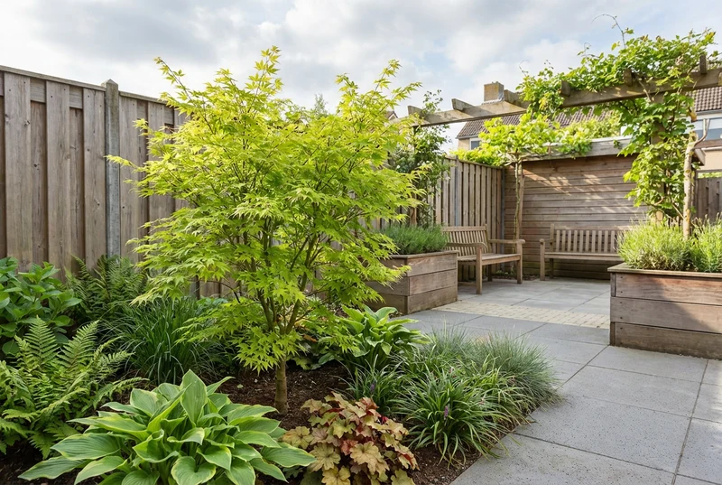 Japanischer Ahorn (Acer palmatum 'Aoyagi')