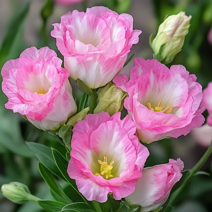 Lisianthus Rosita Pink Flash Seeds, Vibrant Pink Blooms for Stunning Gardens & Bouquets