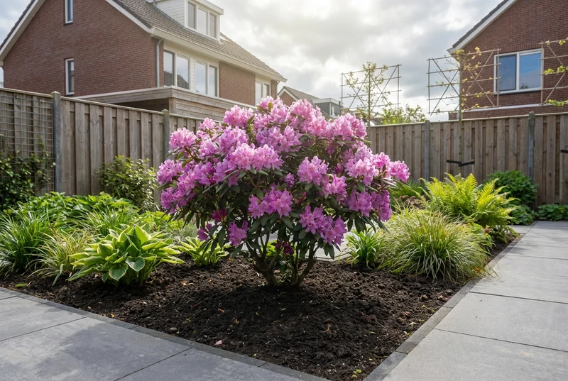 Rhododendron (Rhododendron (AJ) 'Geisha Purple' )