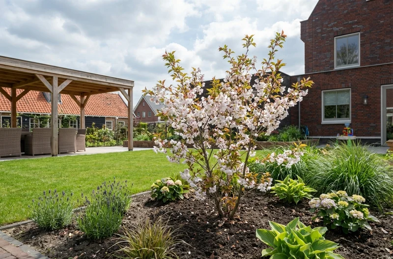 Zierkirsche (Prunus incisa 'Kojou-no-mai')