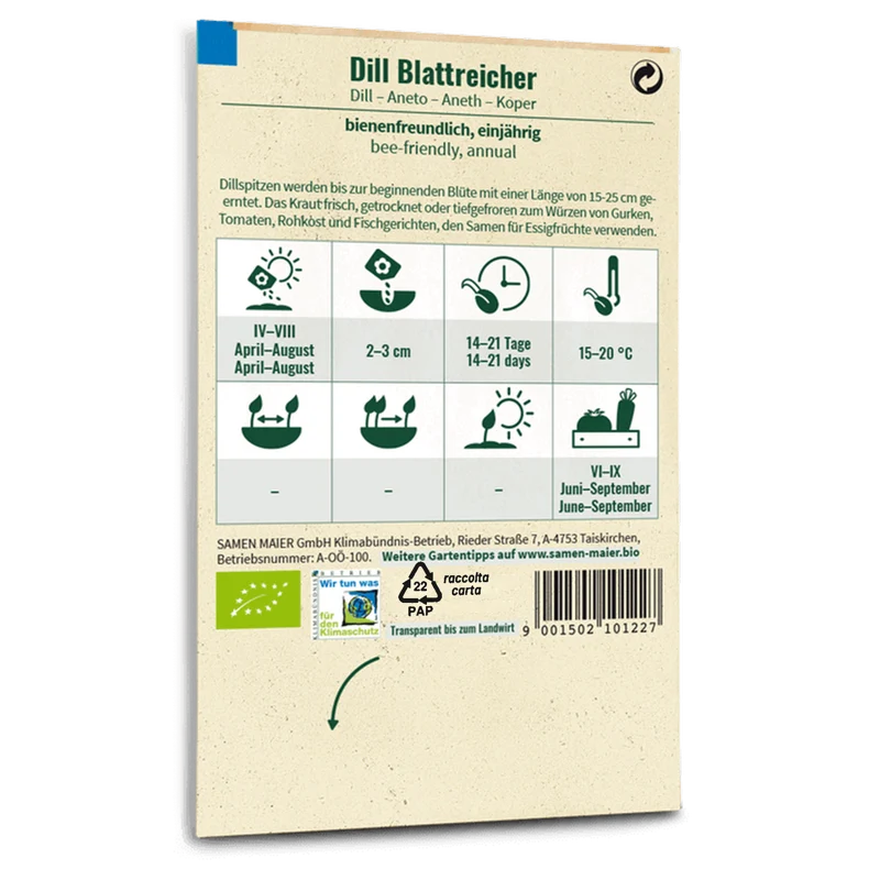 Bio-Dill 'Blattreicher'