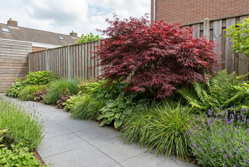 Japanischer Ahorn (Acer palmatum Royal Garnet)