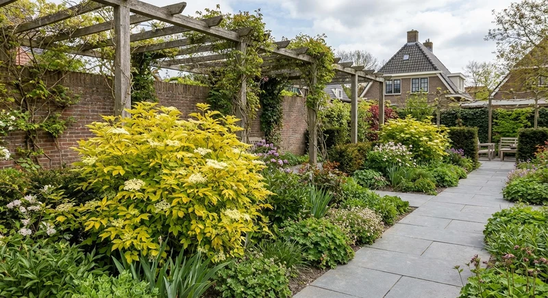 Schwarzer Holunder (Sambucus nigra Golden Spark)