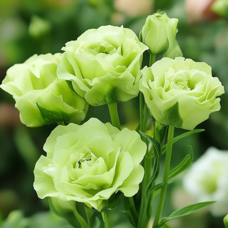 Lisianthus Rosita 2 Green Seeds, Unique Green-Tinted Blooms for Elegant Gardens & Bouquets
