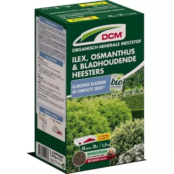 Meststof Ilex, Osmanthus & Bladhoudende Heesters (1,5 kg)