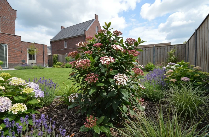 Schneeball (Viburnum tinus 'Gwenllian')