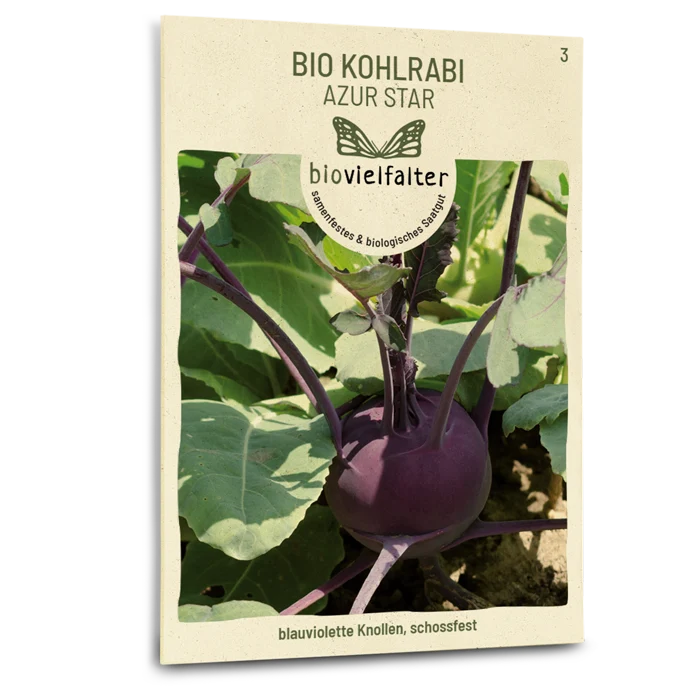 Bio-Kohlrabi 'Azur Star'