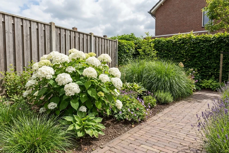 Hortensie (Hydrangea macrophylla 'Soeur Therese' )