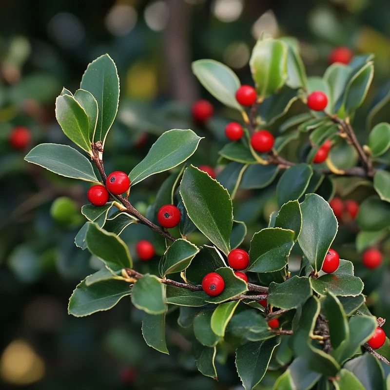 Yaupon Holly Seeds – Ilex vomitoria Evergreen Shrub with Ornamental Berries
