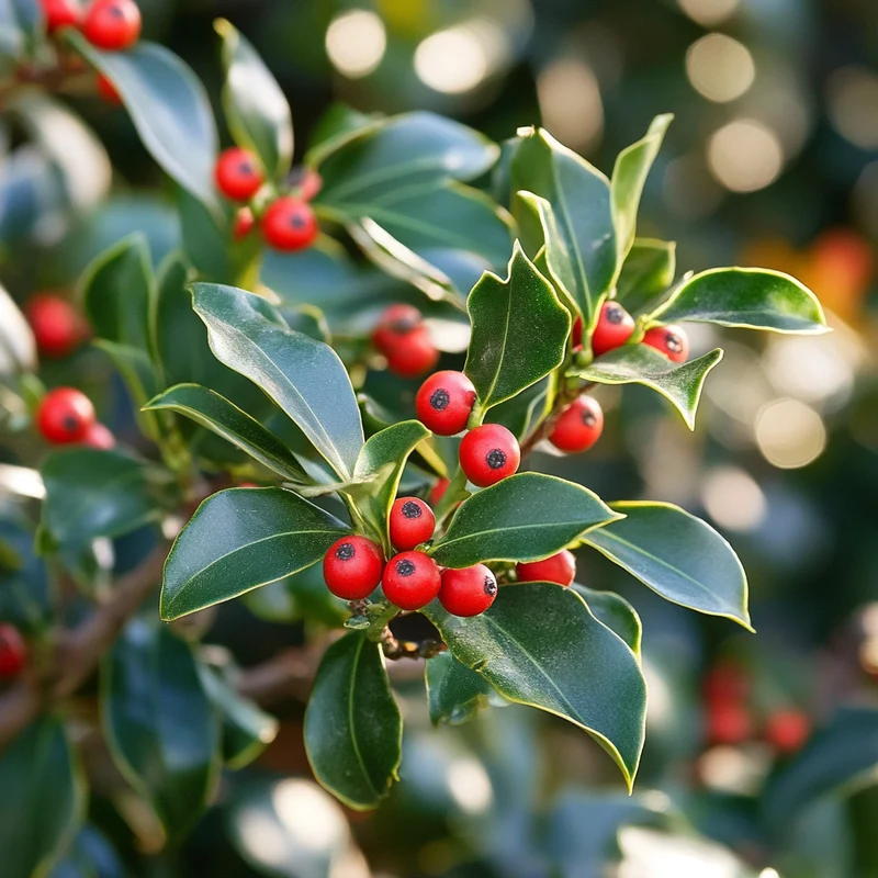 Yaupon Holly Seeds – Ilex vomitoria Evergreen Shrub with Ornamental Berries