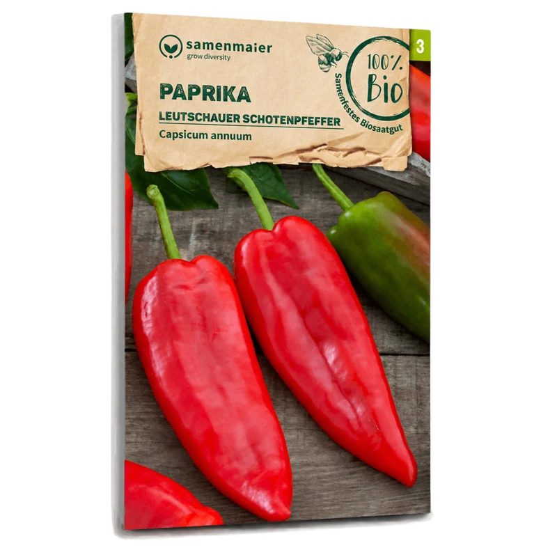 Bio-Scharfer Paprika 'Leutschauer Schotenpfeffer'