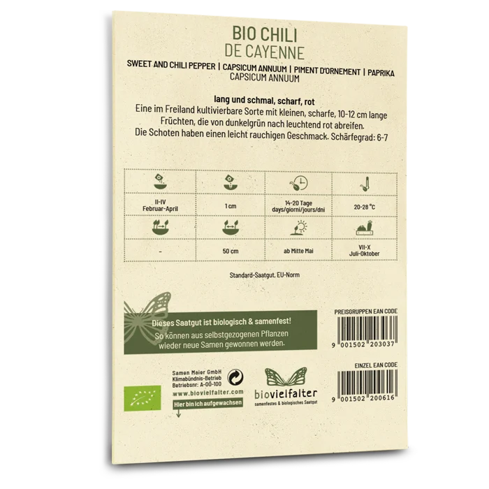 Bio-Chili 'De Cayenne'
