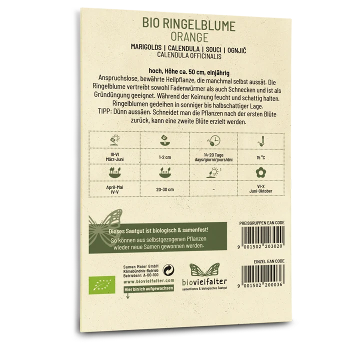 Bio-Ringelblume Orange