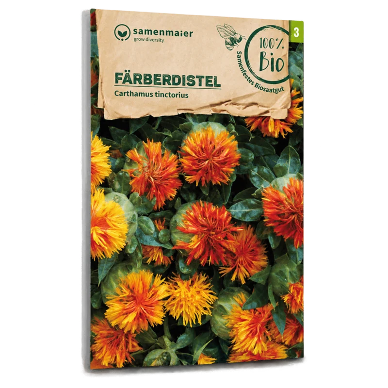Bio-Färberdistel