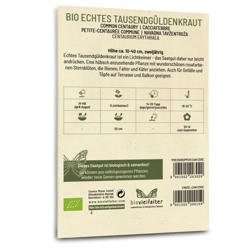 Bio-Echtes Tausendgüldenkraut