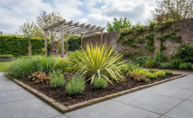 Palmenlilie (Yucca filamentosa 'Color Guard')