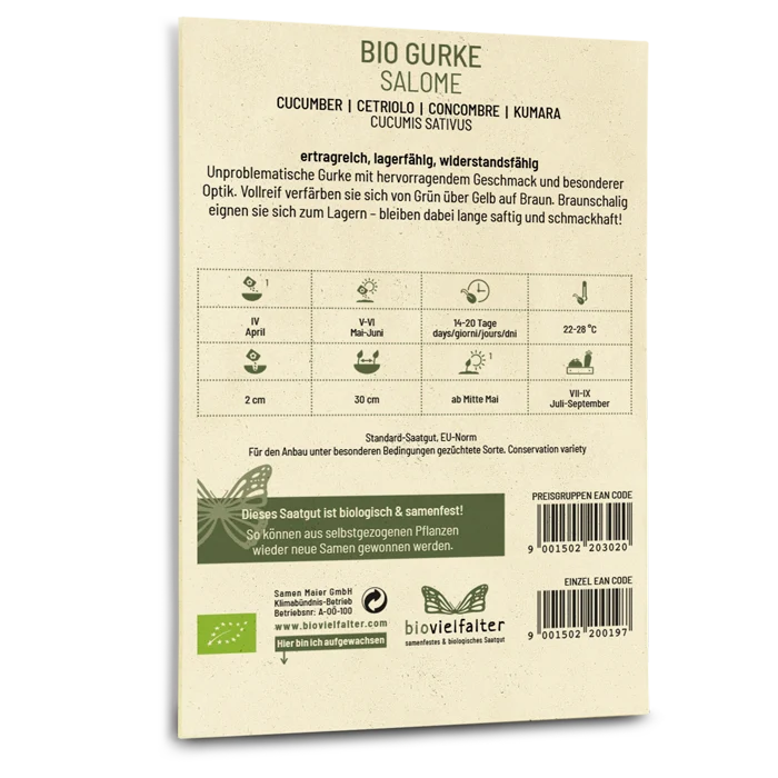 Bio-Gurke 'Salome'