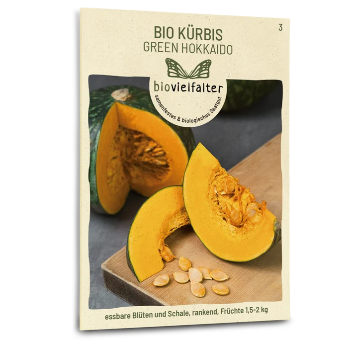Bio-Kürbis 'Green Hokkaido'