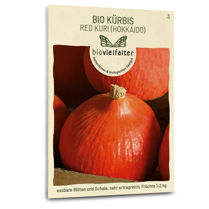 Bio-Kürbis 'Red Kuri' Hokkaido