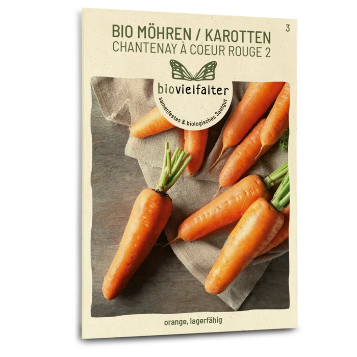 Bio-Karotten 'Chantenay à coeur Rouge 2'