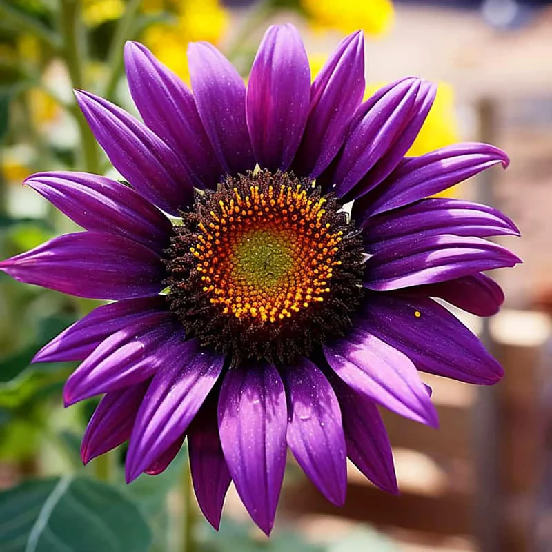 Purple Sunflower Seeds – Rare Vibrant Blooms for Gardens & Landscapes