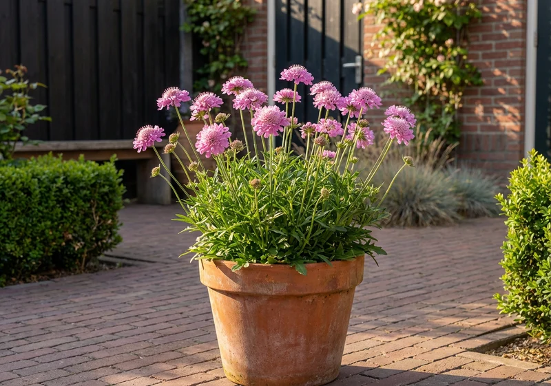 Fetthenne (Scabiosa columbaria 'Pink Mist')