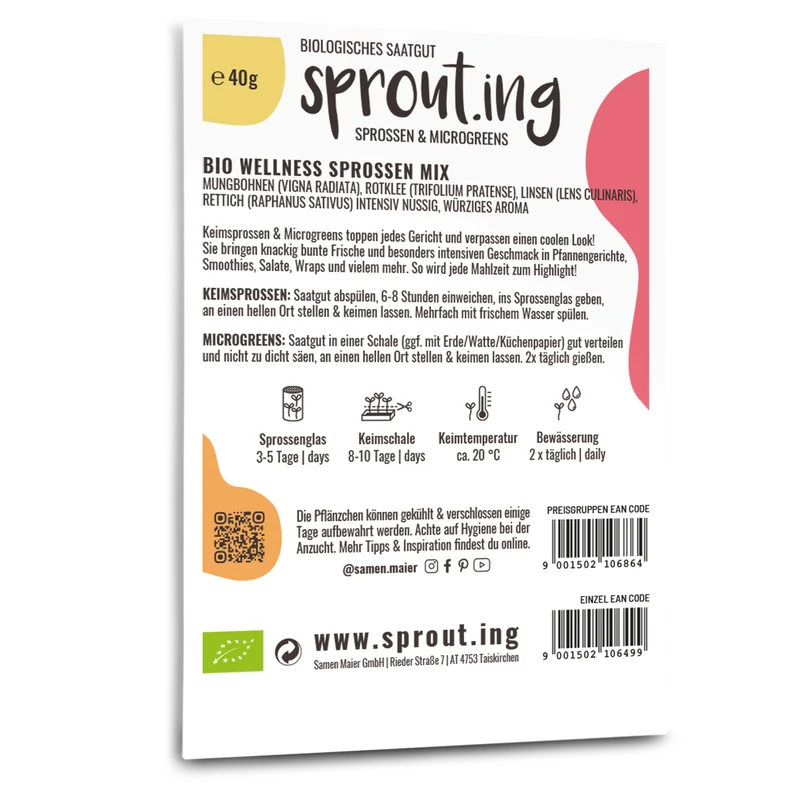 Bio-Sprossen Mix Wellness