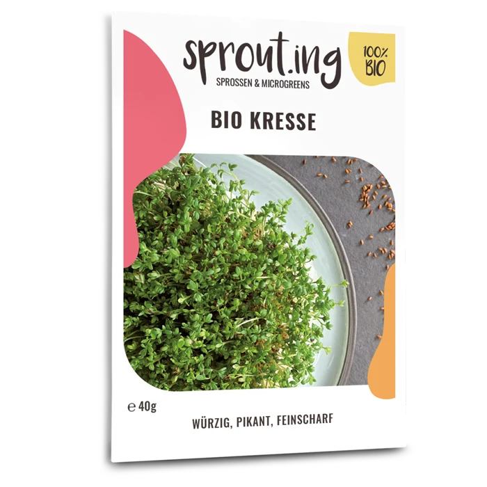 Bio-Kresse Sprossen