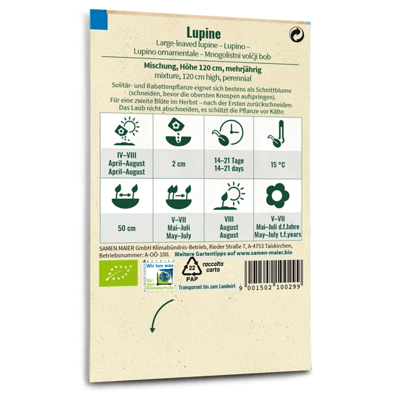 Bio-Lupine Mischung