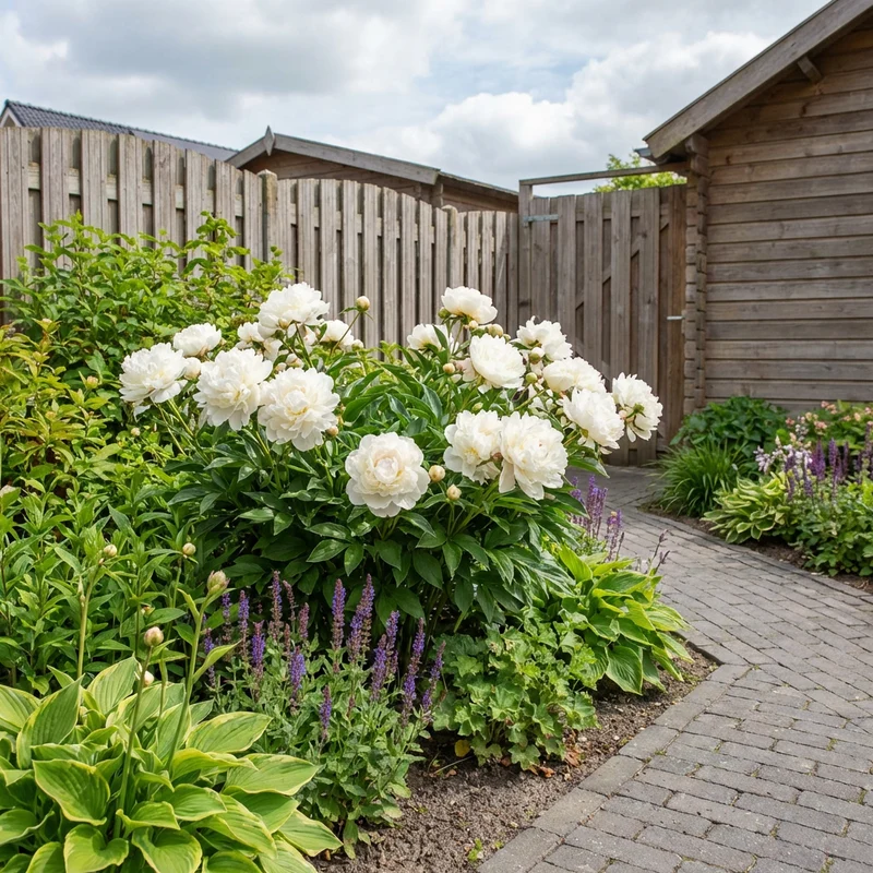 Pfingstrose (Paeonia (L) 'Duchesse de Nemours')