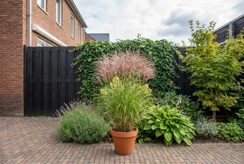 Prächtiger Glattbutt (Miscanthus sin. „Kleine Silberspinne“)