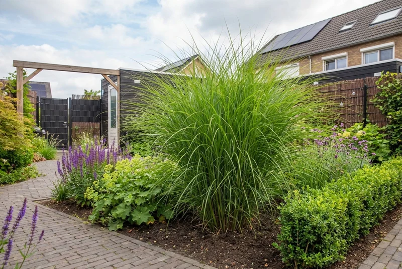 Prächtiger Glattbutt (Miscanthus sinensis 'Gracillimus')