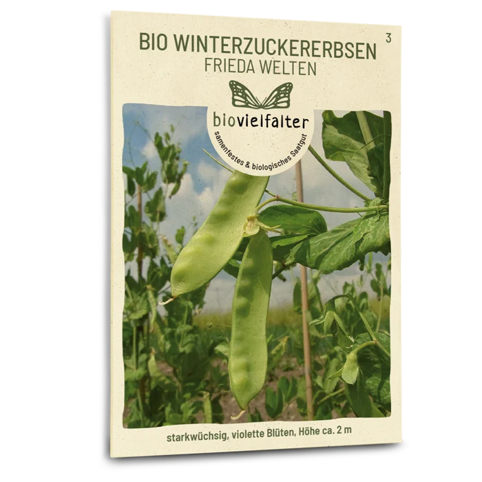 Bio-Winterzuckererbse 'Frieda Welten'