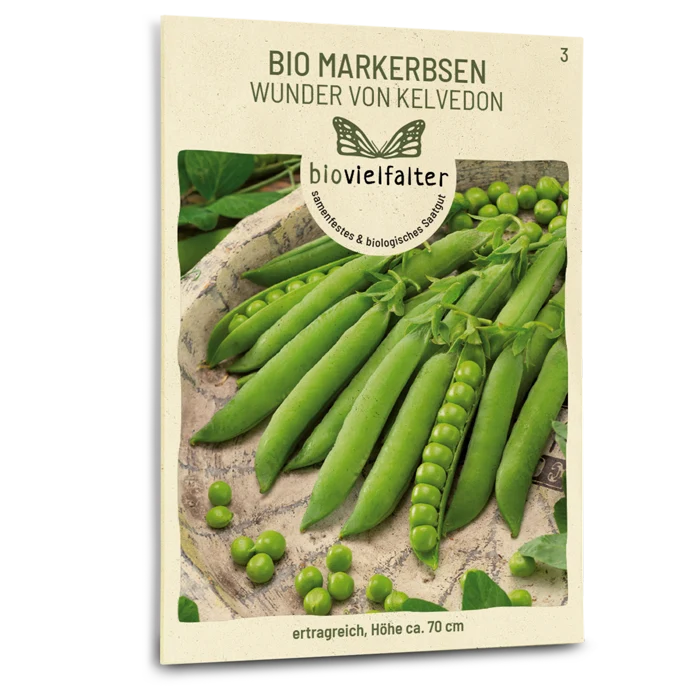 Bio-Markerbse 'Wunder von Kelvedon'