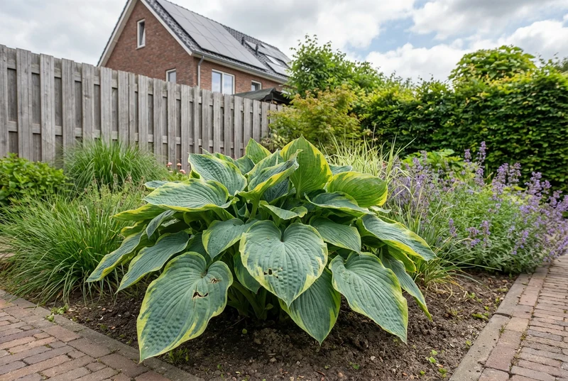 Herzlilie (Hosta sieboldiana 'Frances Williams')