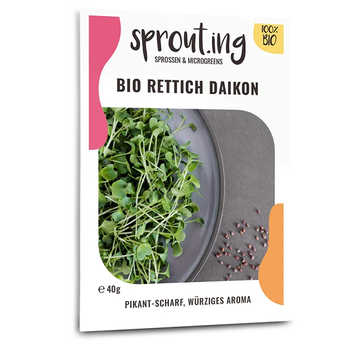 Bio-Rettich Sprossen