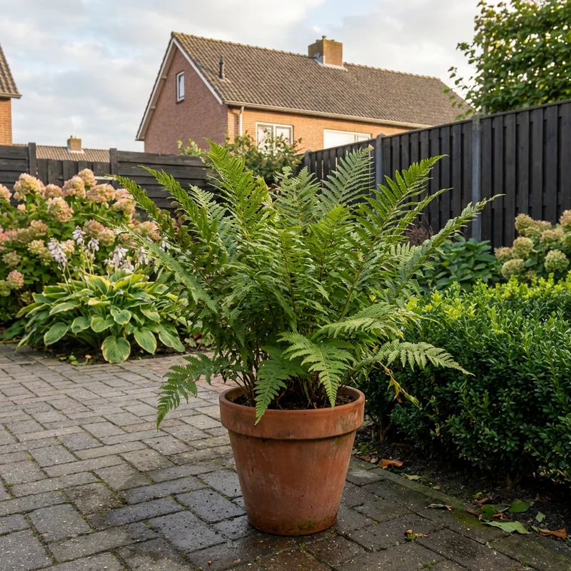 Männlicher Farn (Dryopteris filix-mas)