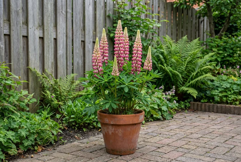 Lupine (Lupinus 'The Chatelaine')