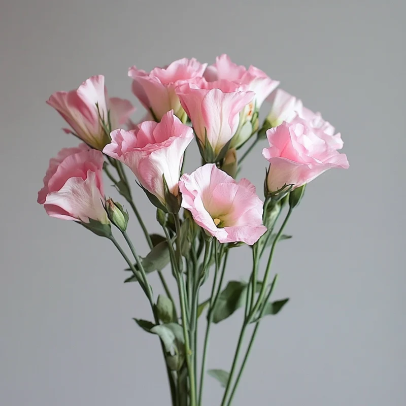 Lisianthus Mariachi Pink Seeds – Soft Blush to Deep Rose Blooms for Garden Planting