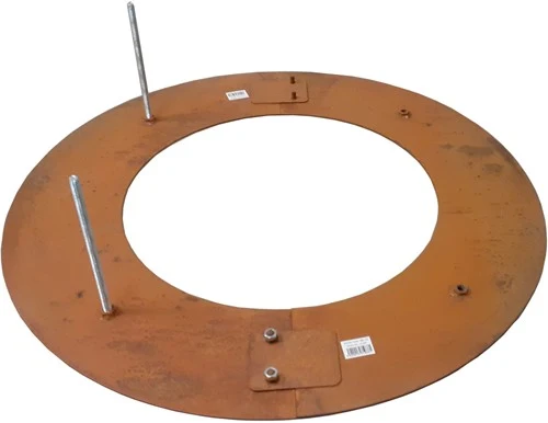 Baumring aus Cortenstahl