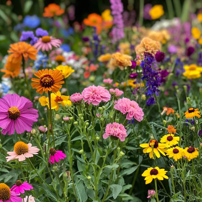 Cut and Come Again Zinnia Seeds – Continuous Blooms for Long-Lasting Garden Color