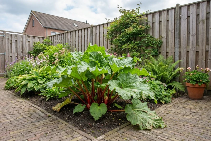 Rhabarber (Rheum rhabarbarum)