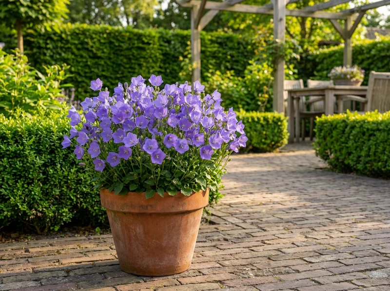 Karpaten-Glockenblume (Campanula carpatica 'Blaue Clips')