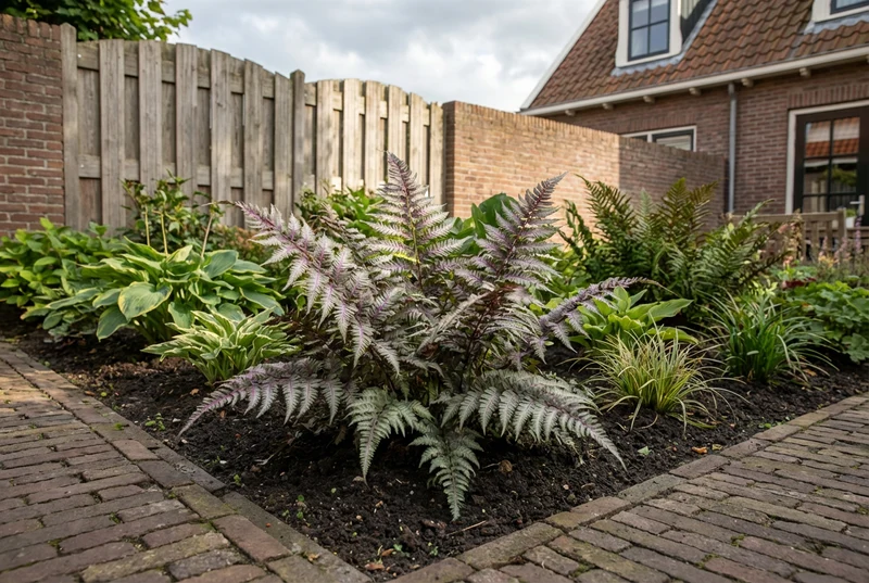 Japanischer Regenbogen (Athyrium niponicum 'Metallicum')