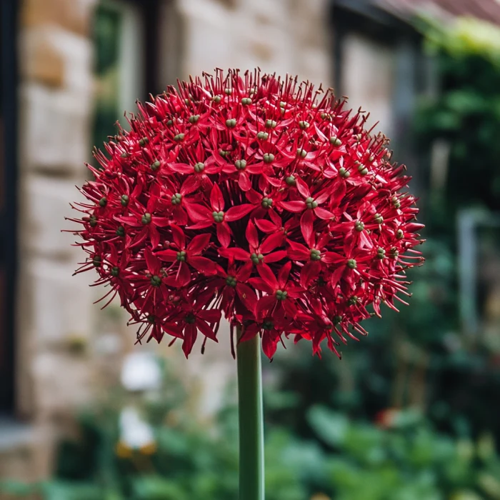 Allium Atropurpureum Seeds, Deep Red & Purple Perennial Blooms