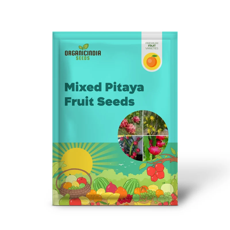 Mixed Pitaya Fruit Seeds for Easy Planting - Grow Sweet, Colorful Dragon Fruits at Home