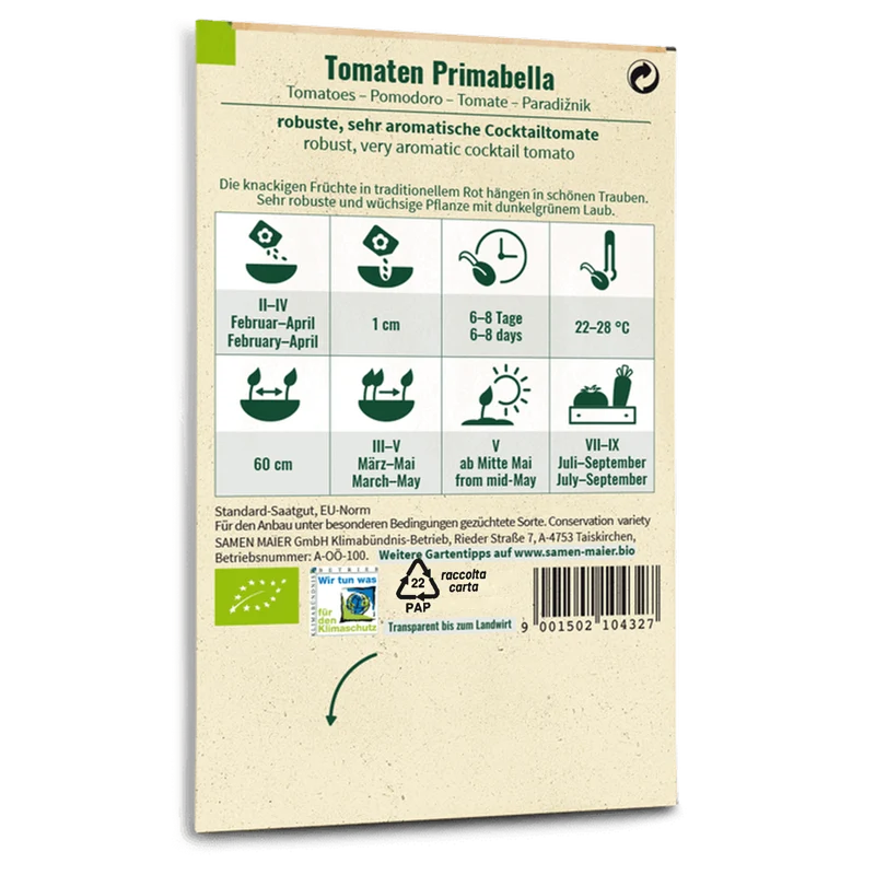 Bio-Tomate 'Primabella'