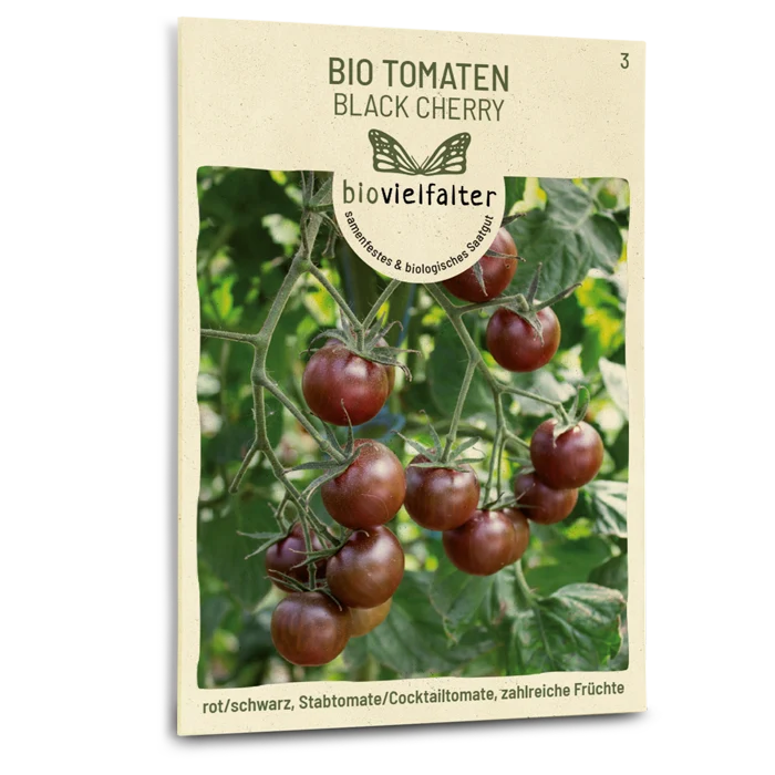 Bio-Tomate 'Black Cherry'