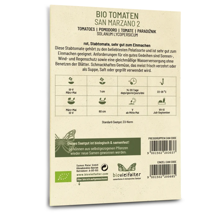 Bio-Tomate 'San Marzano 2'